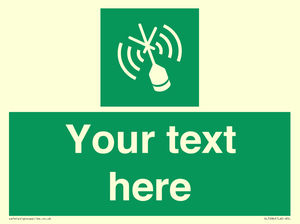 Custom sign safe condition Emergency position beacon